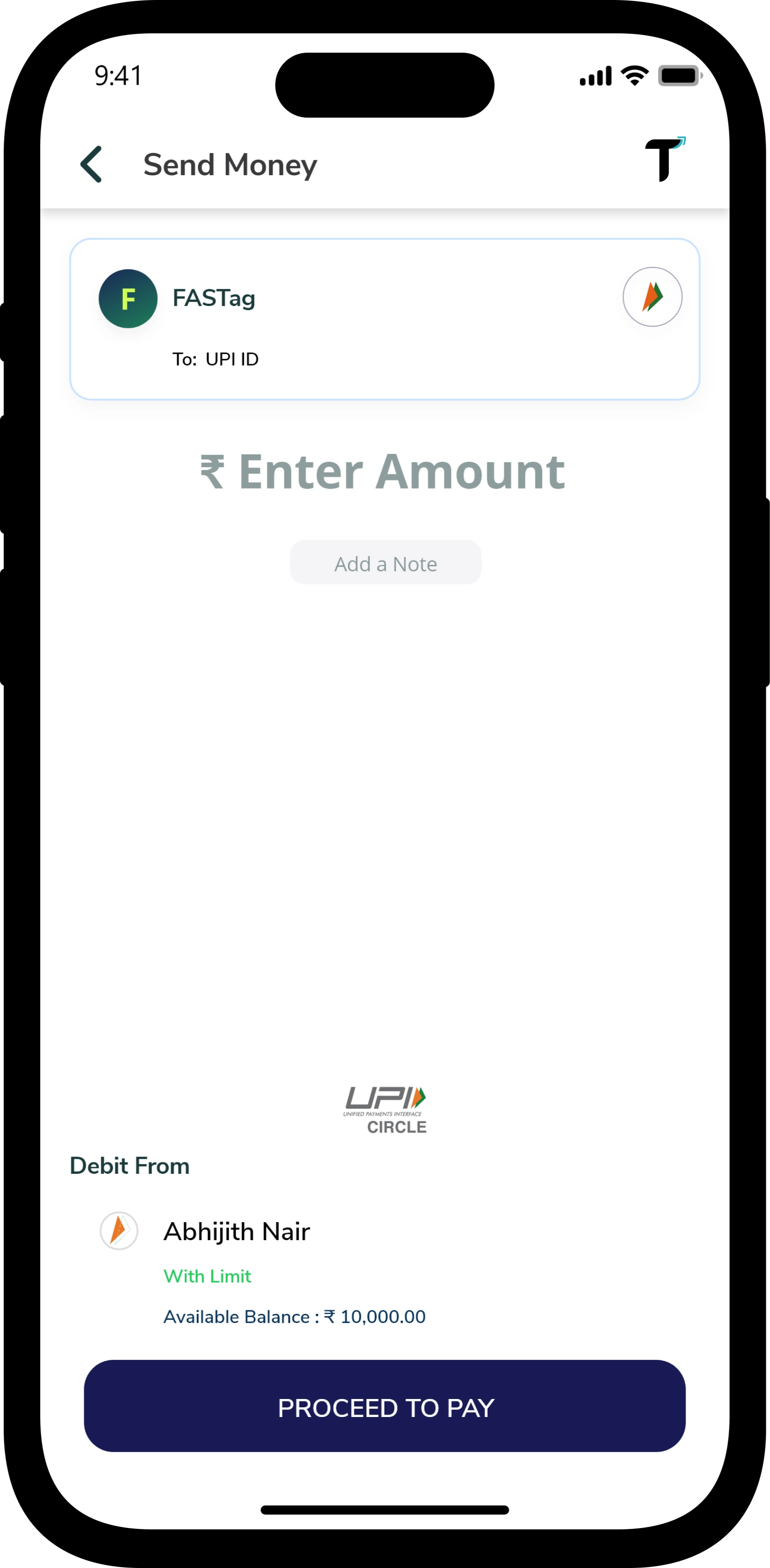 UPI Setup