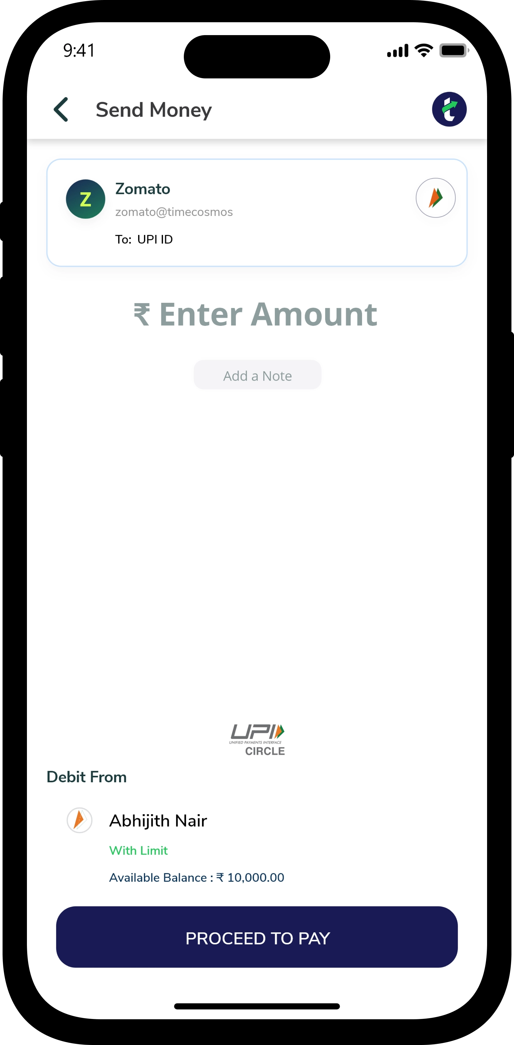 UPI Setup